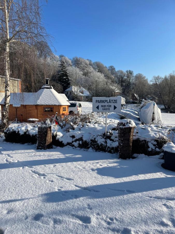 Grillkota Holzhuette Hotel Лауенбург Екстериор снимка
